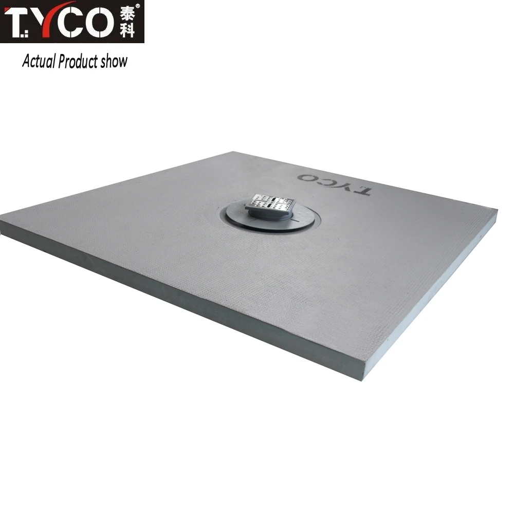 Wet Room Kit Shower Tray Foam Based Xps With 2 Fall Prepared Buy Xps