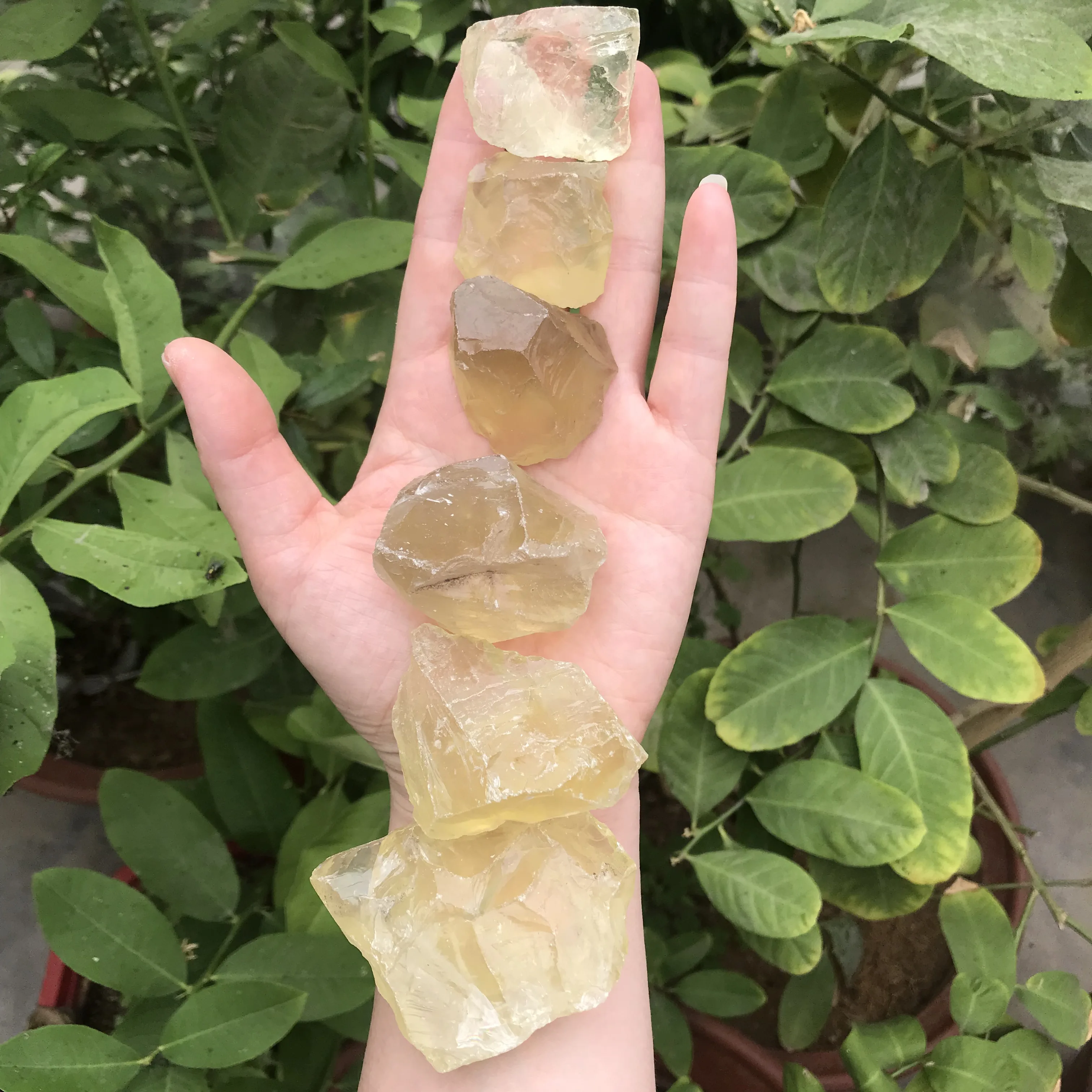 Natural Rough Healing Stone Energy Raw Crystal Mineral Citrine Chakra