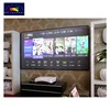 100 inches ust projector screen xy pet crystal zero edge frame alr projection screen