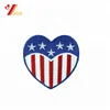 Custom full or part embroidered patches country flag patch for garment accessaries