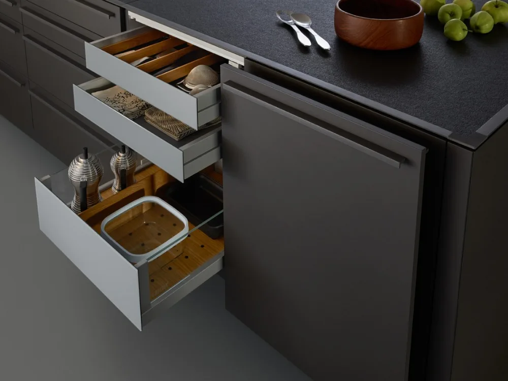 
Modern MDF kitchen cabinet design with laminated finish ,kitchen furniture design 