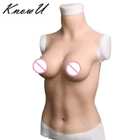 

High quality C cup realistic silicone breast forms for man