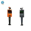LPR high-tech software manage car parking sensor system road barrier of license plate recognition display automatic gate system