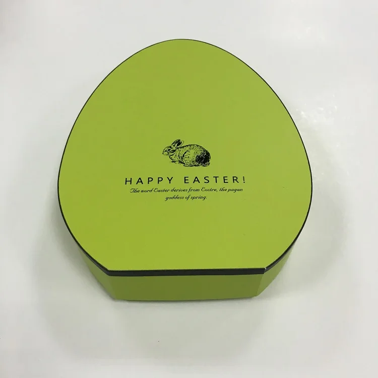 

Easter Box Egg shaped Easter gift box paperboard packaging for Chocolate