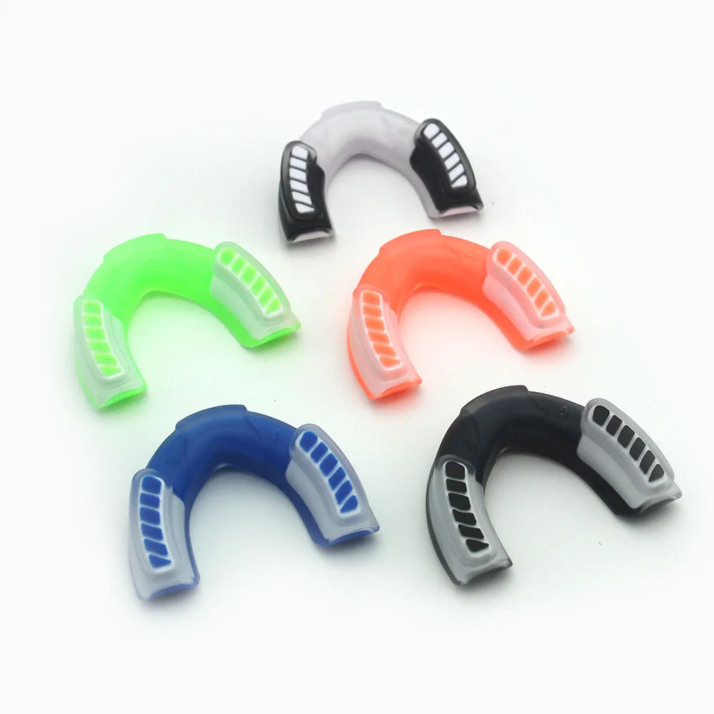 

Wholesale EVA teeth protector Muay thai UFC Martial Arts Boxing Fighting Mouthguard, As picture shown