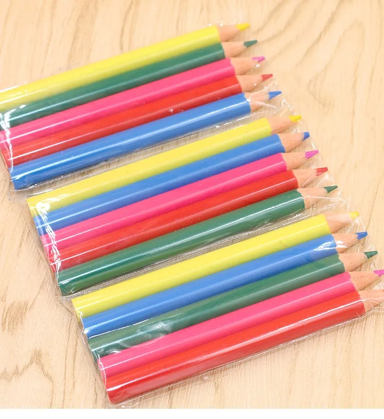 5 Pcs Mini School Pencil Color Pencil In Bulk Woodless Pencil Buy 5
