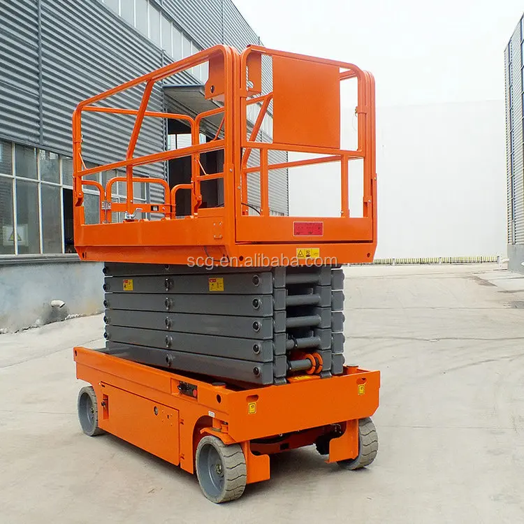 Hydraulic scaffolding lift platform table elevator