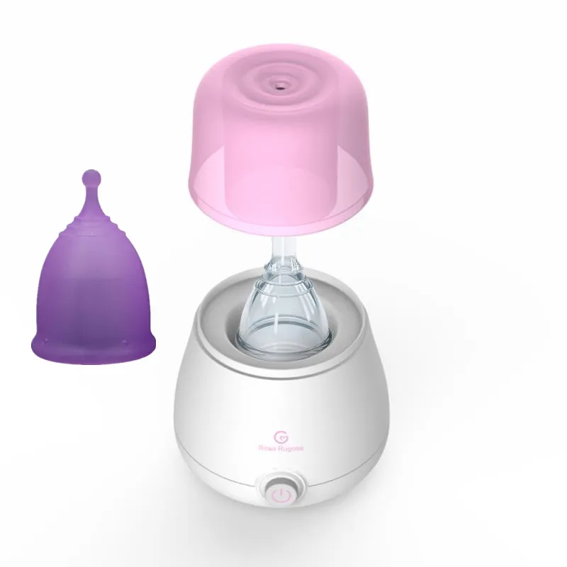 

Rosa Rugosa 2019 Newest Wholesale Price menstrual cup and sterilizer cup Steam cleaning cleaner, N/a