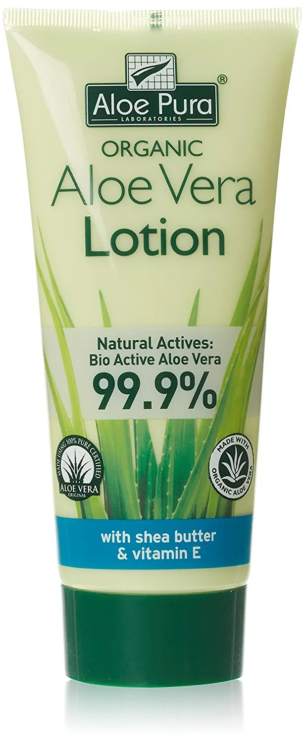 natural aloe vera lotion