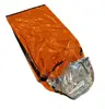 ESB01 Designed for NASA Space Exploration and Heat Retention Extra-Thick Emergency Mylar Sleeping Bag With Nylon Drawstring Bag