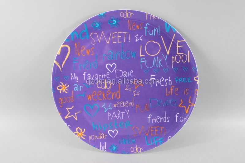 14inch Melamine dinner plate 35X1.5CM