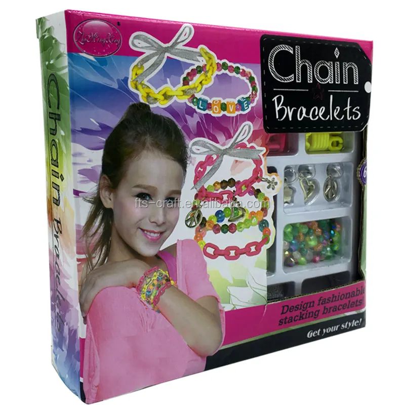 Wholesale Diy Fashion Craft Toy Woven Colourful Bracelets Beads Buy