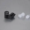 8mm plastic roll on bottle cap with black and white color and ball