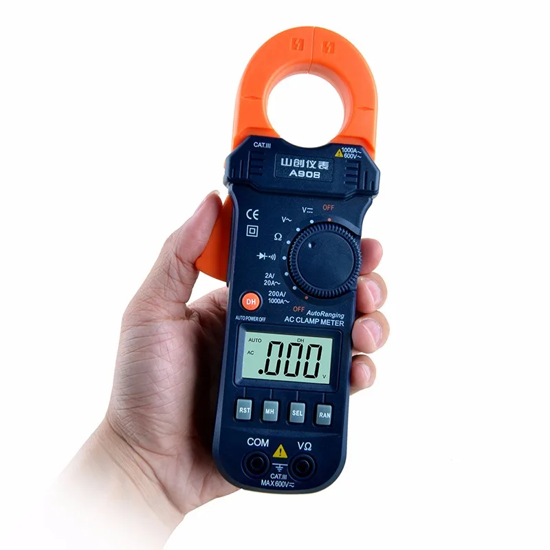 A908 Multimeter Meter Current ACDC Voltage Resistance Capacitance Frequency Temperature Tester Detection (9)