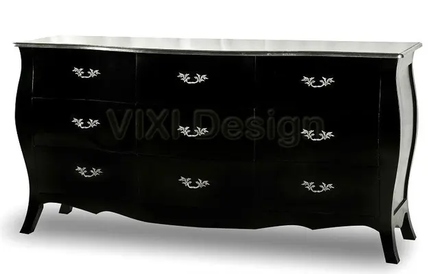 Dresser Black Painted Contemporary Buy Black Modern Dressers