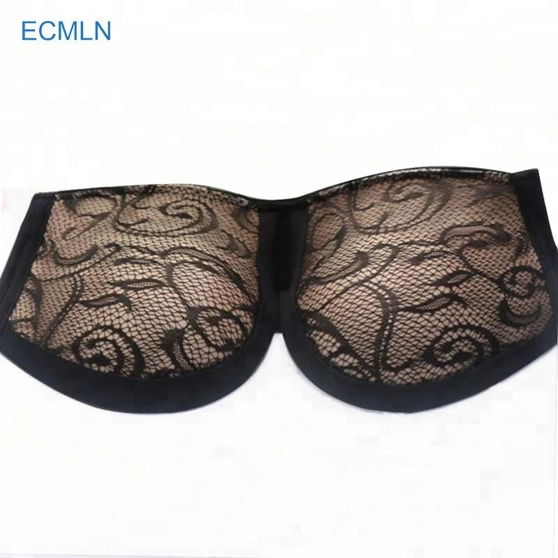 

Sexy Beautiful Girl Hot Nice Underwear Strapless Non-Slip Bra, Black, white, nude