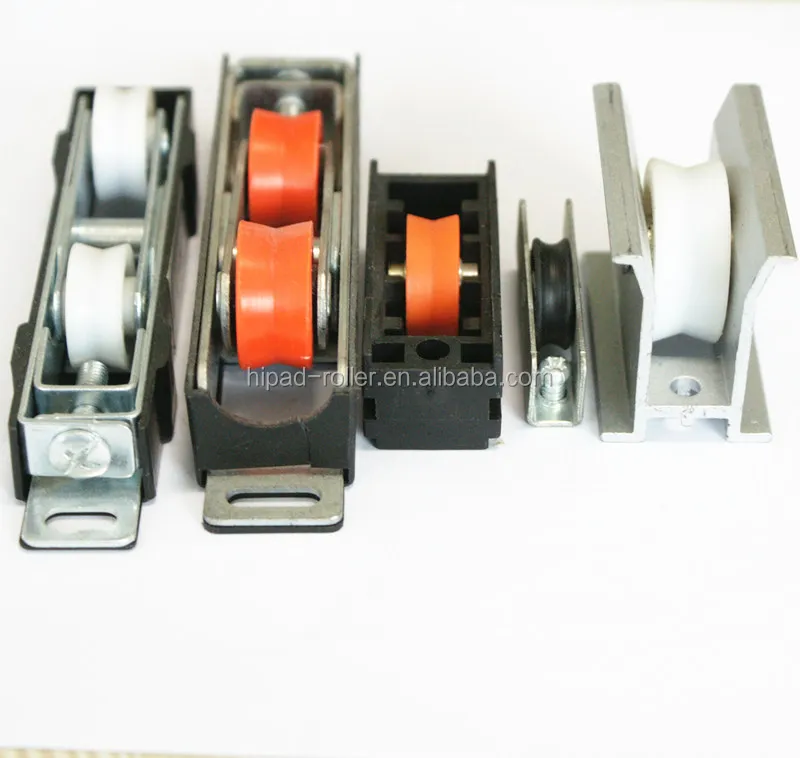 PVC Sliding Door rollers Wheels  factory price sliding door track roller parts