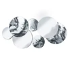 Tinart Cloud Shape Compact Circle Beauty Round Decorative Wall Mirror