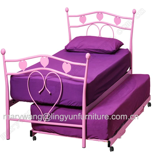 girls metal bed frame