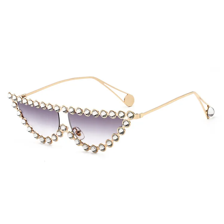 Diamond Frame Sunglasses Wholesale Cat Eye Sunglasses