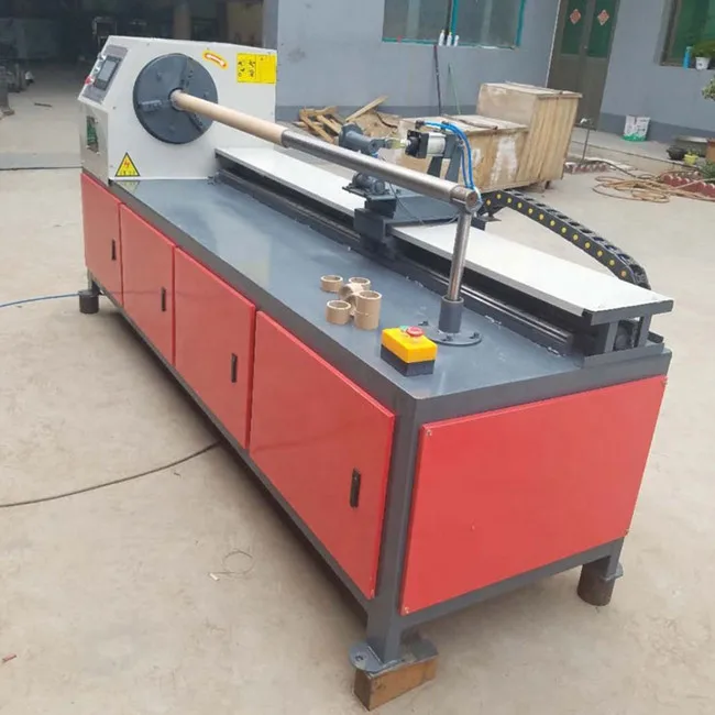 Industrial Automatic Paper Tube Cutter Paper Core Cutting Machine Buy High Quality High