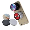Foldable Expanding Customized Logo Mobile Phone Stand Socket Popping Holders Accessory With Printing Design