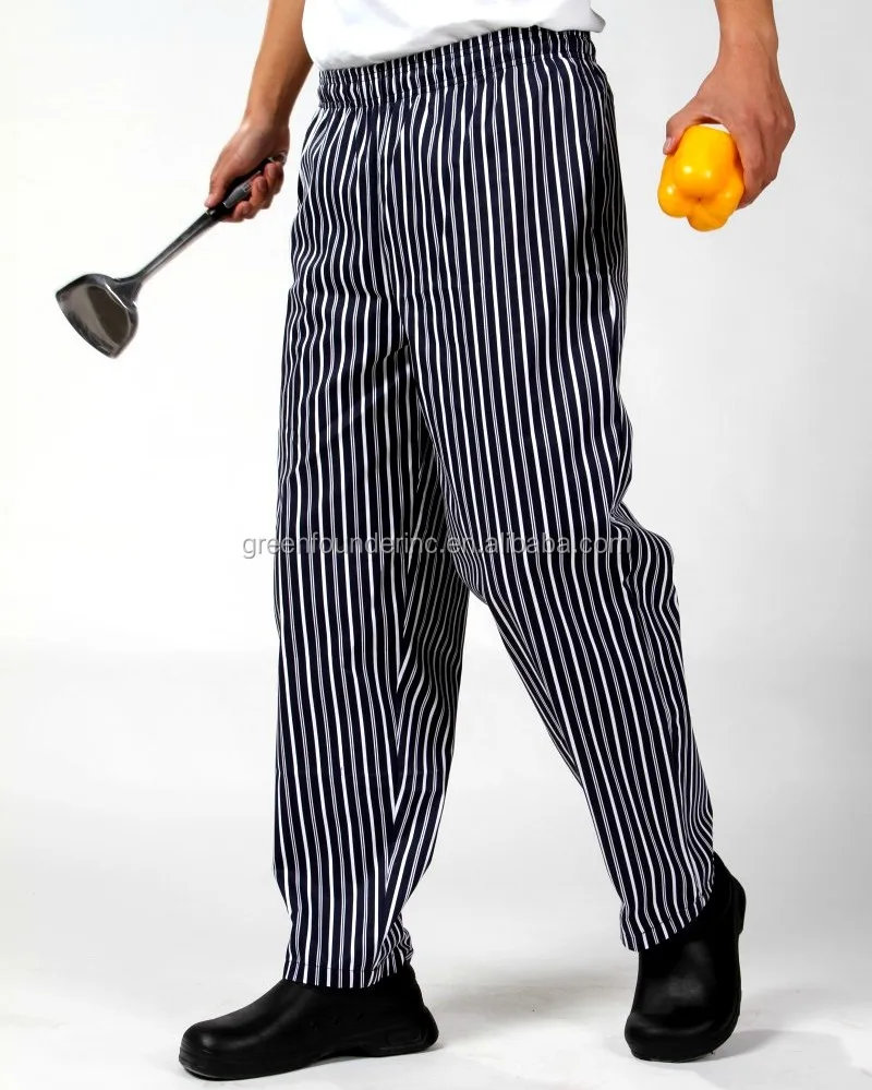 Durable Cotton Chef Pants Baggy Pants Worker Uniforms Supply Buy Pepper Chef Pants,Baggy Pants