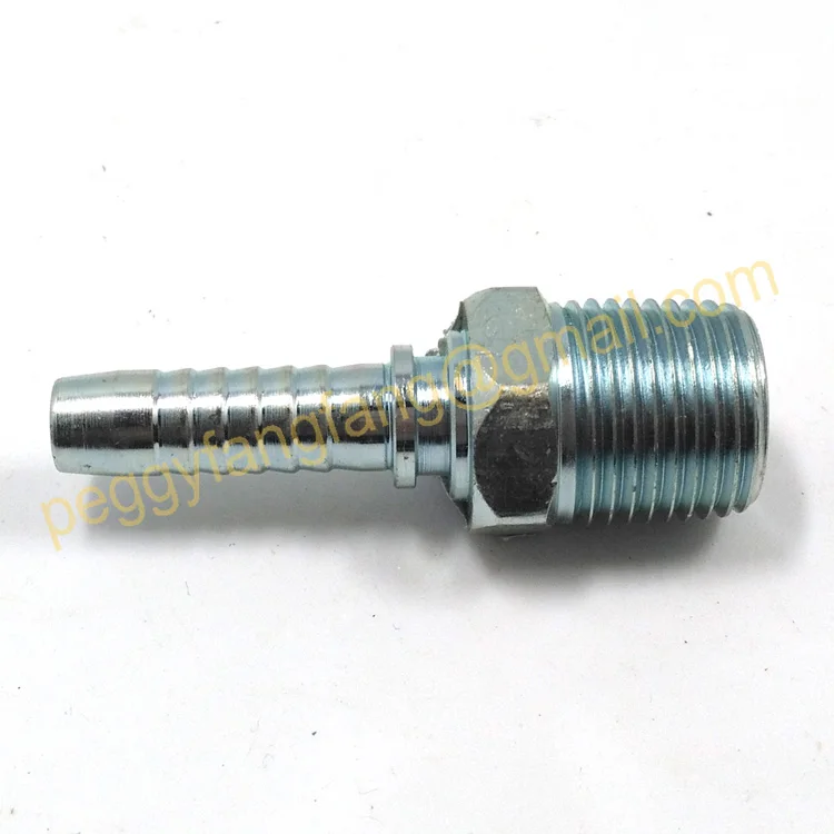 15611 Npt Male Straight Connector Hose Nipple Fitting Npt Coupling Npt