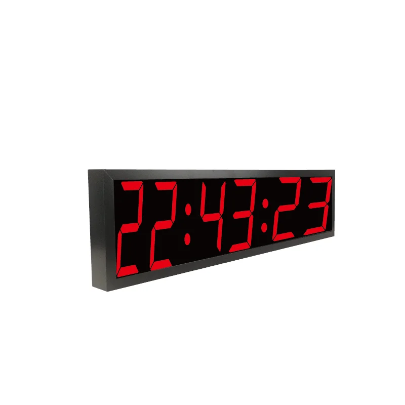 

Huge 4'' Inch Large Big Oversize Digital LED Clock with Stopwatch ,Alarm,Interval Clock, Customized color