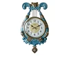 Harp shaped wall clock B8103-81