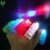 Party Concert Flexible Led Finger Ring, Colorful Plastic Led Finger Light