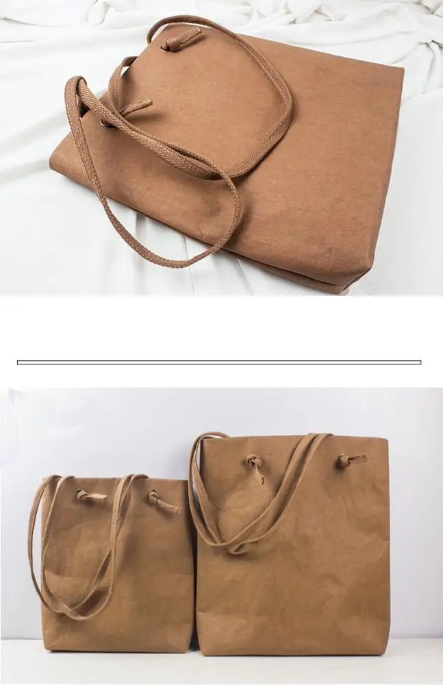 brown paper tyvek insulated lunch bag