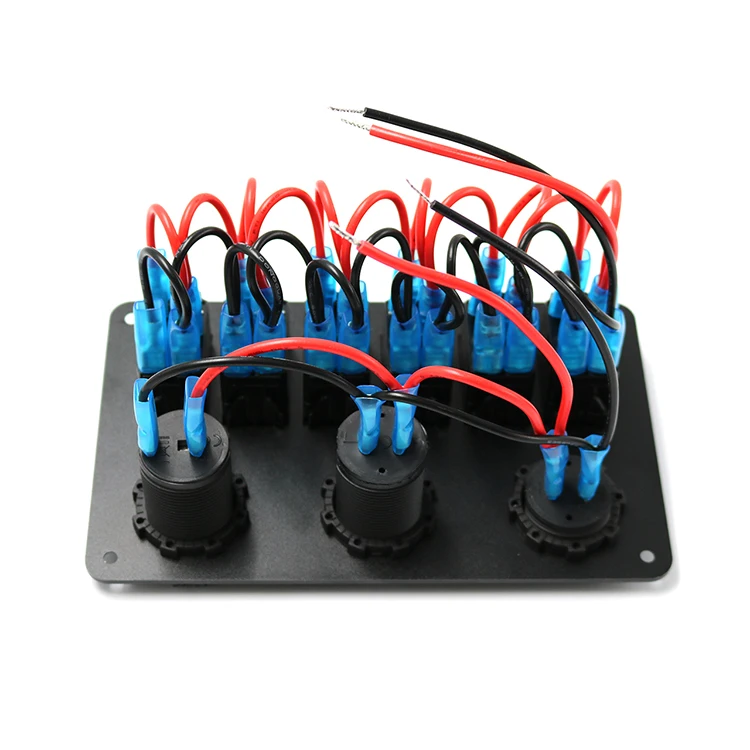 6 Gang Led Automotive Switch Panels Marine Switch Panel - Buy ...