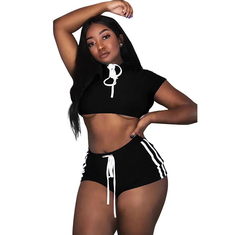 

Play A Game Of Tennis Short Set Two Piece Set Women Clothing