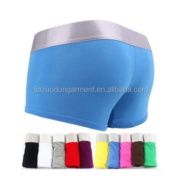 best quality brand 10 colors plus size men's underwear boxers