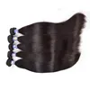 Factory direct price high quality human hair mixed synthetic fiber hair weaving,kinky straight virgin human hair