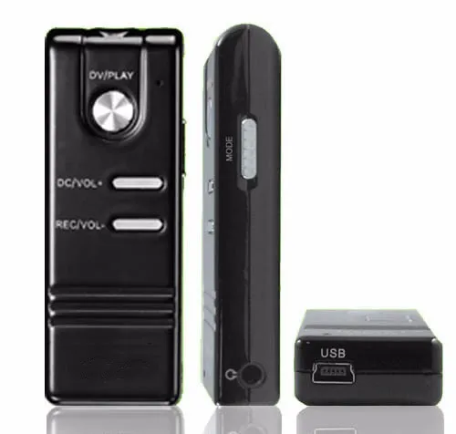 hidden video recording device and dictaphone with mp3 and webcam function