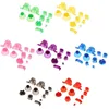 Full L R ABXY Z Keypads Mod Buttons for GameCube Game Controller for NGC D Pads Power ON OFF Complete Button Set & Thumbsticts