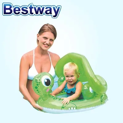 baby pool seat with shade