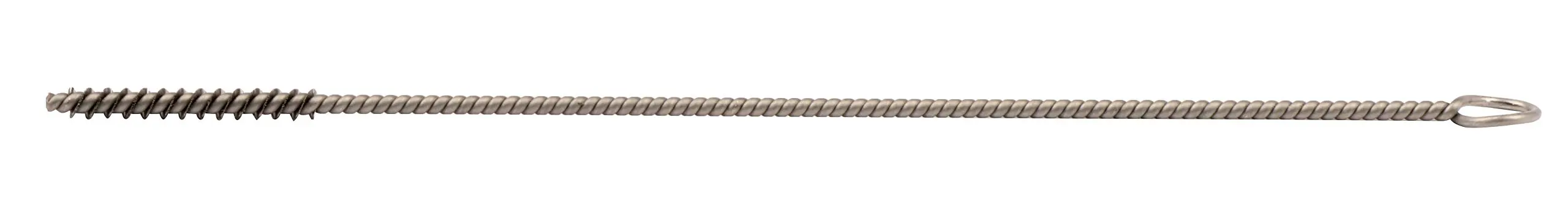 Pack of 10 0.04 Stainless Steel Wire Fill 1//2 2 Length Single Stem//Single Spiral Weiler 21104 Hand Tube Brush