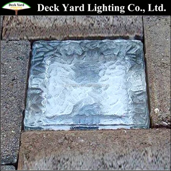 12v Solar Led Paver Light Retaining Wall Crystal Ice Brick Frosted Gl For Pathway Lighting 12v Solar Led Paver Light Retaining Wall Crystal Ice Brick Frosted Gl For Pathway Lighting
