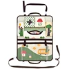 New Folding Car Organizer Pocket Car Back Seat Organizer with Tablet Holder for Kids