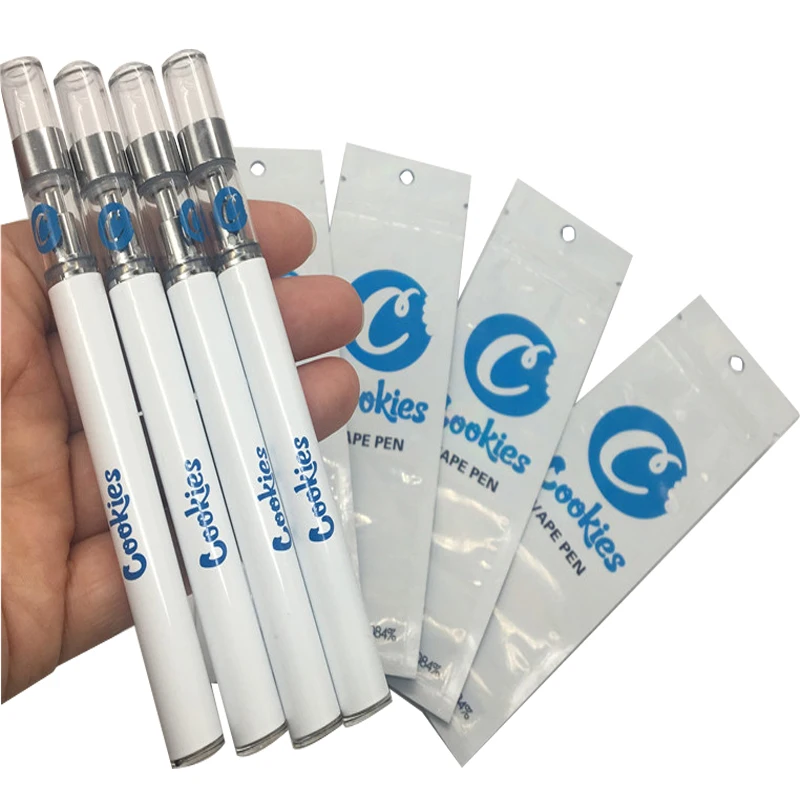 

E Cigarettes Vape Kits 0.5ML Empty Cartridge Packaging 280mAh Vape Battery Cookies Vape Pen Kits Flavor Bags Starter Kits