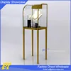 High end gold jewelry window display cabinets jewellery counter display