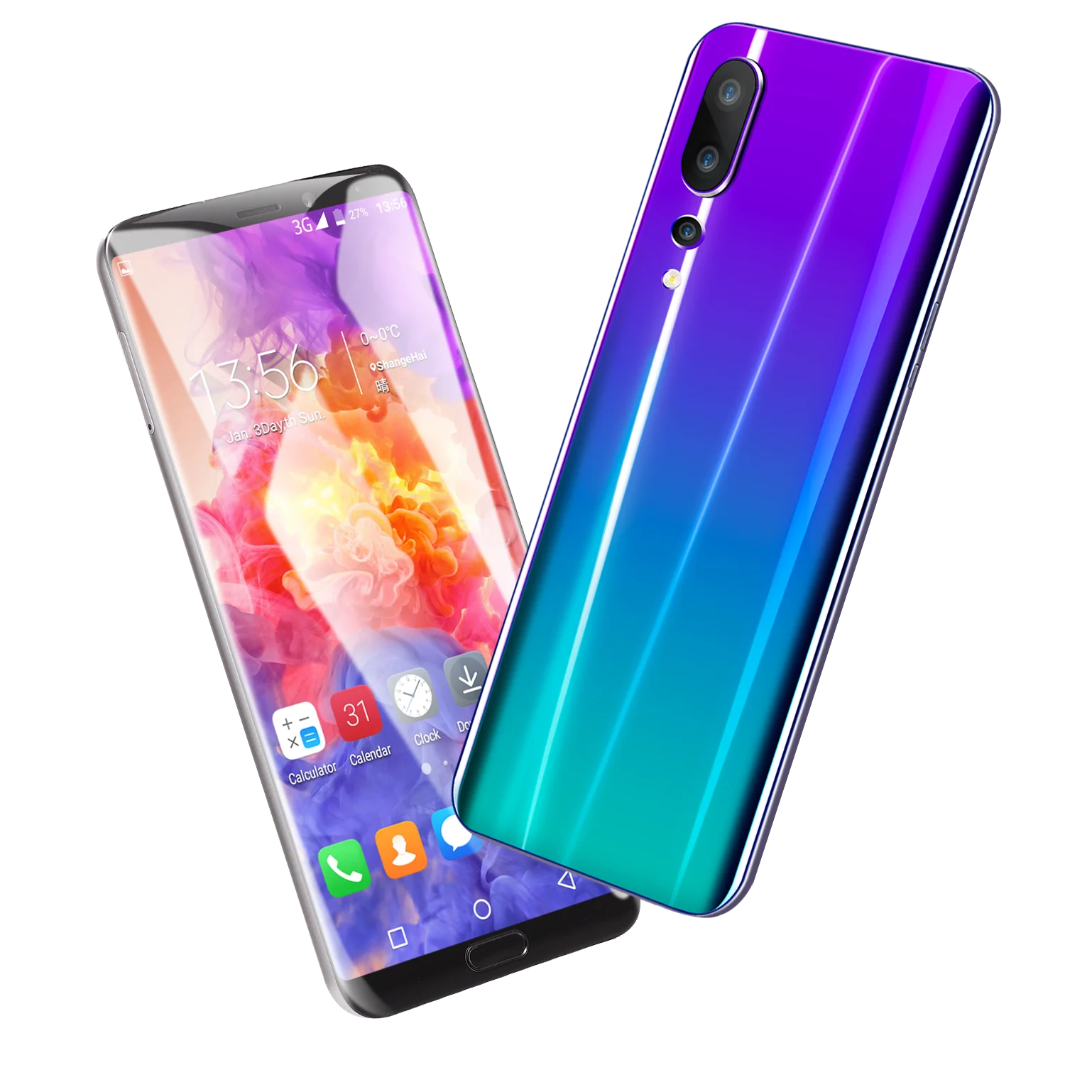 

Factory price OEM Chinese curve screen high configuration android phone for wholesale