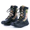 frontier forest shield camouflage color canvas military boots Africa popular