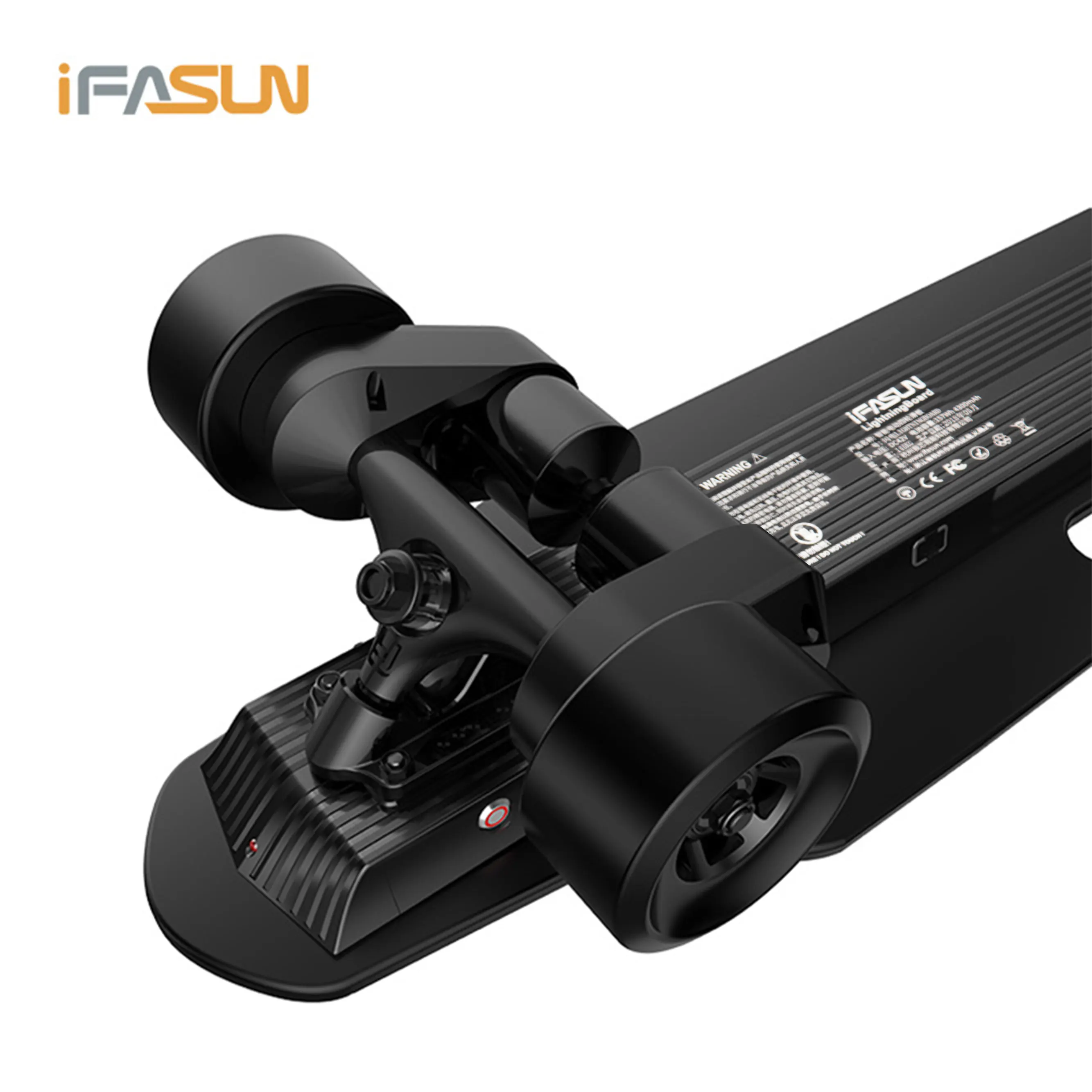 
Ifasun dropship fast 45km/h boosted e skate long board dual belt motor drive cheap longboard FOC electric skateboard 