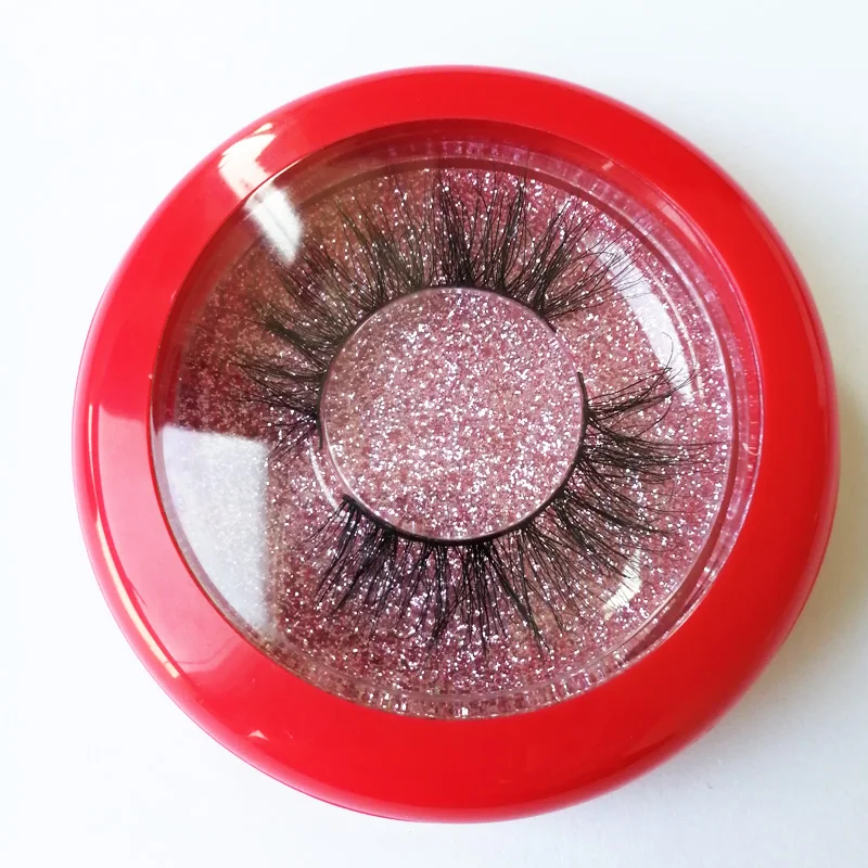 

newest false eyelashes 3D mink lashes sexy lashes 3D false eyelashes 1 pair handmade mink lashes eyelashes box for beauty makeup, N/a