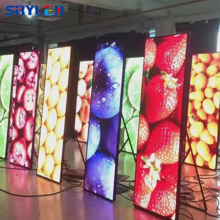 New HD P3 Led poster Advertising Screen Led Mirror Screen