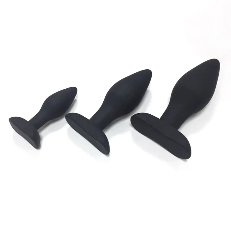 Super soft expand silicone anal plug Anal Butt Plugs Set Sex toy